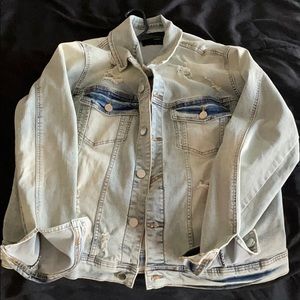 Distressed Jean Jacket